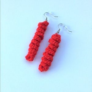 Curlicue Crochet Earrings
